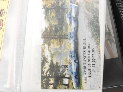 LOT DE PETITS CALENDRIERS publicitaires....