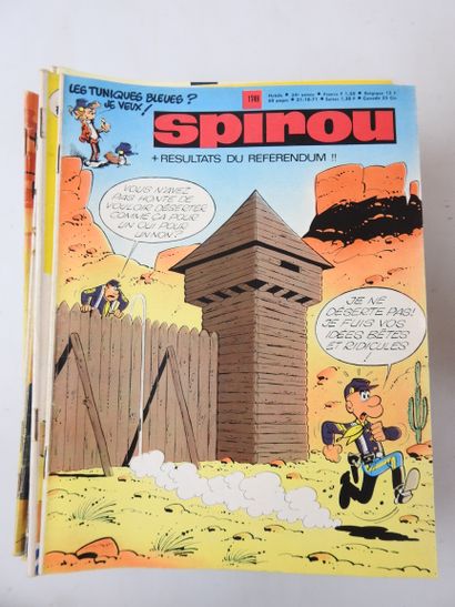 SPIROU - 1970-1971. n°1700 à 1749. En l'...