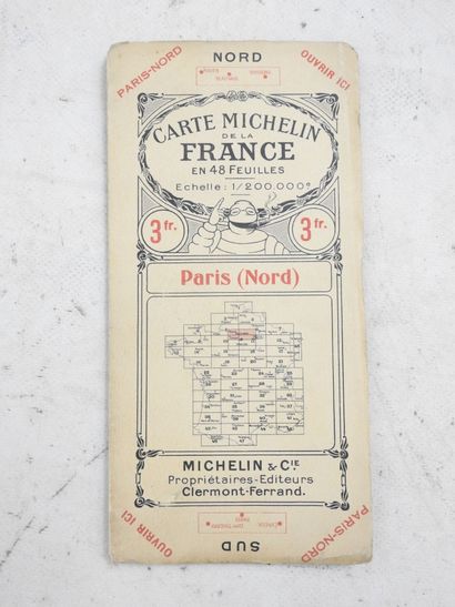 MICHELIN. Carte Michelin de la France en...