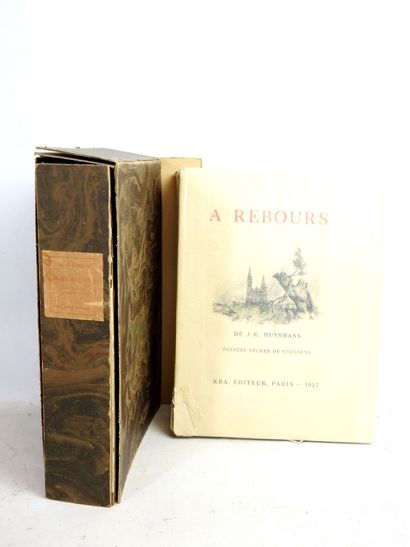 HUYSMANS J.K. A Rebours. Pointes sèches de...