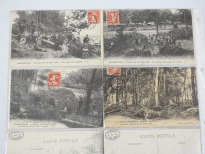 FRANCE. 10 cpa Explosion de Saint-Denis 4...