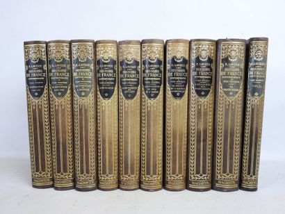 LAVISSE Ernest. Histoire de France contemporaine...