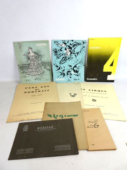 ART : Revues et brochés dont Le peintre,...
