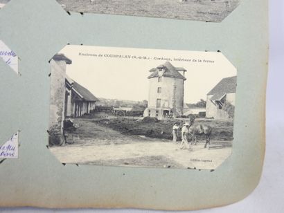 UN ALBUM de CPA dont Guerre 14-18, personnages,...