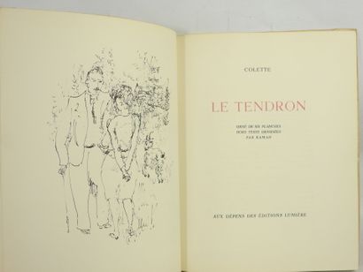 COLETTE. Le tendron. Ed.illustrée par Ramah....