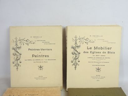 Ensemble de 4 volumes de E. DEVELLE - Artisans...