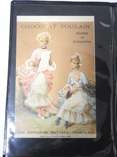 CHROMOLITHOGRAPHIES - POULAIN : Série Bergerie...