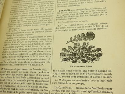 FAVRE Joseph. Dictionnaire de cuisine et...