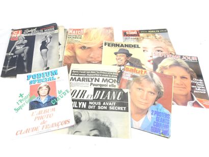 SEPT MAGAZINES dont Paris Match, Septième...