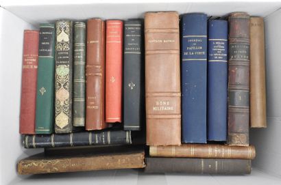 LOT de 16 livres, majoritairement du XIXème...