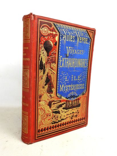 VERNE JULES. Voyages extraordinaires - L'Ile...