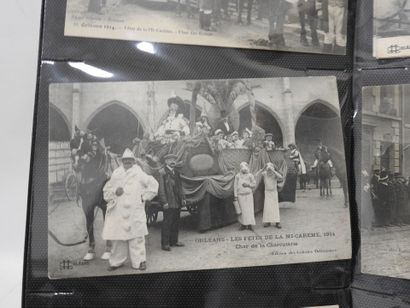 UN LOT de cartes postales anciennes - Orléans...