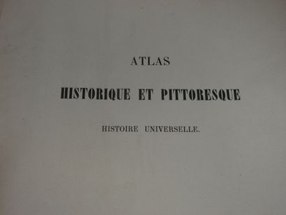 SCHNITZLER et BAQUOL. Atlas historique et...