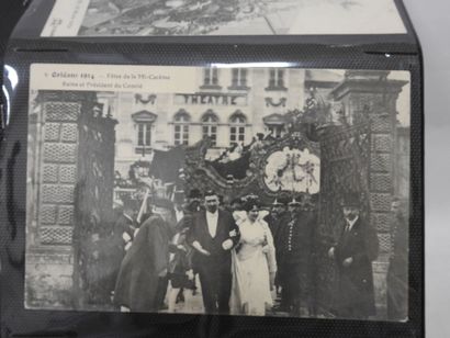 UN LOT de cartes postales anciennes - Orléans...