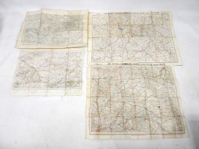 A. TARIDE. Deux cartes imprimées - Environs...