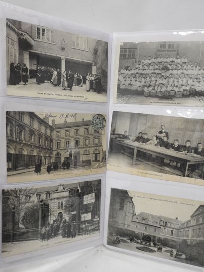 UN LOT de cartes postales anciennes Orléans...