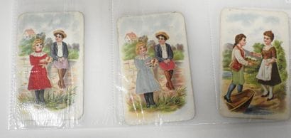 CHROMOLITHOGRAPHIES - POULAIN : 19 petits...