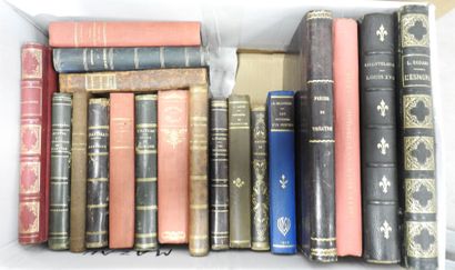LOT de 19 livres, essentiellement du XIXème...
