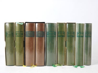 COLLECTION LA PLEIADE : Tragique grecs, Simeon,...