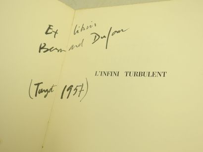 MICHAUX Henry : L'infini turbulent. Paris,...