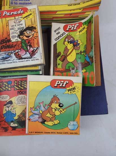 PRESSE JEUNESSE : Pif poche, Gai-Luron poche,...