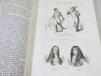 HUGO A. France militaire, Histoire des armées...