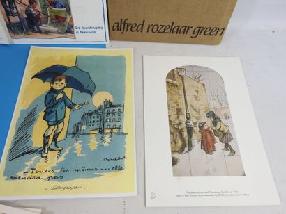 ART : Ensemble de lithographie et sérigraphies...