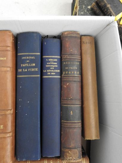 LOT de 16 livres, majoritairement du XIXème...