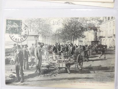 UN LOT de cartes postales anciennes. Orléans...