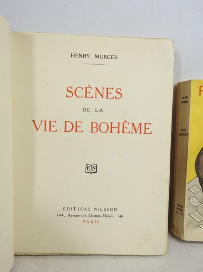 MURGER Henry. Scènes de La Vie de Bohème....