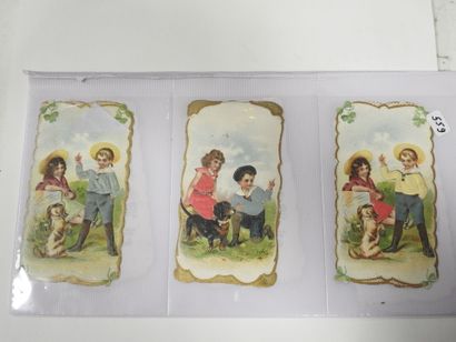 CHROMOLITHOGRAPHIES - POULAIN : 11 petits...