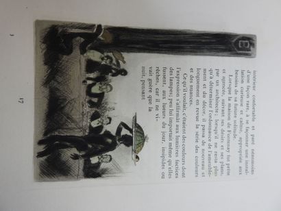 HUYSMANS J.K. A Rebours. Pointes sèches de...