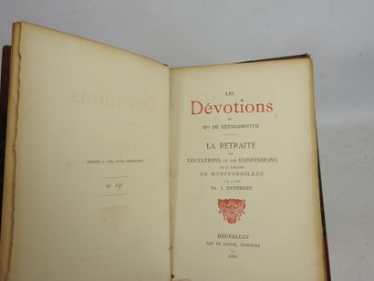 DUVERNET Th.-I., Abbé. Les Dévotions de Mme...