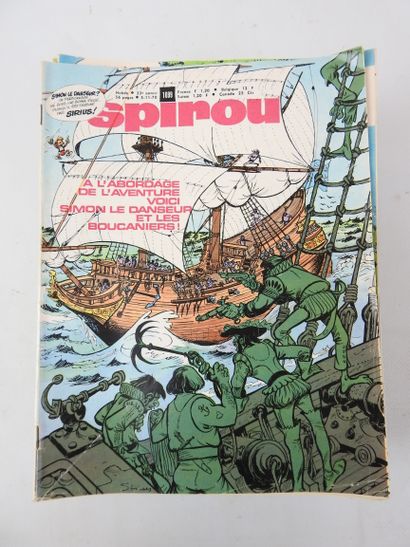SPIROU - 1969-1970. n°1650 à 1699. En l'...