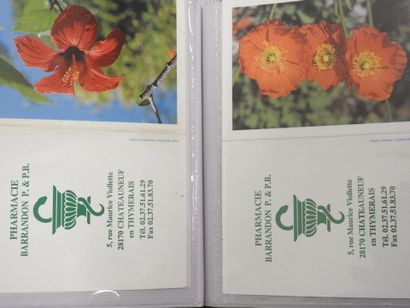 LOT DE PETITS CALENDRIERS publicitaires....