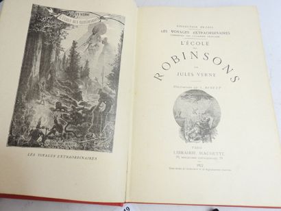 Jules VERNE (1828-1905) : L'Ecole des Robinsons,...