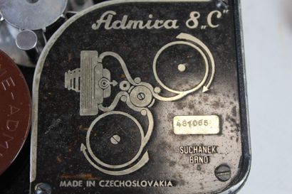 Caméra ADIMRA 8 C avec deux objectifs un...