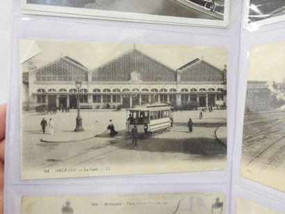 UN LOT DE cartes postales anciennes Orléans...
