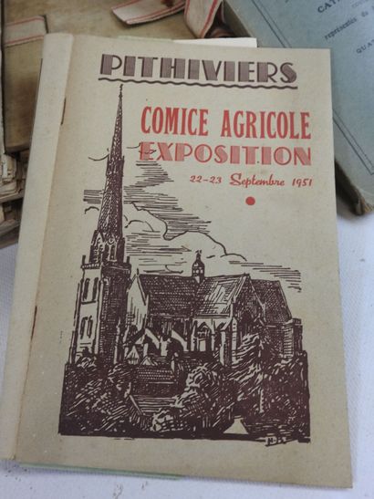 PITHIVIERS (Loiret) : Ensemble de recherche...