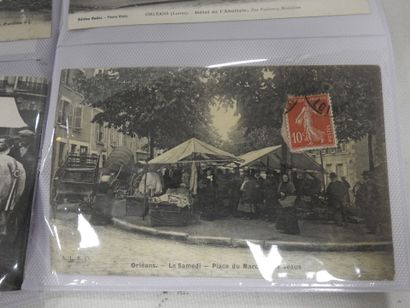 UN LOT DE cartes postales anciennes - Orléans...