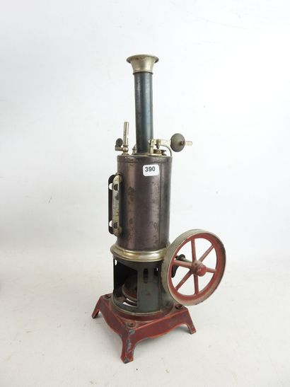 PETITE MACHINE à VAPEUR. Monogramme EP. H...