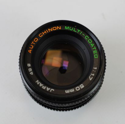 Appareil photo CHINON CM-4s avec deux objectifs :...