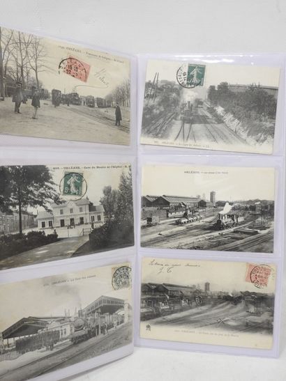 UN LOT DE cartes postales anciennes Orléans...