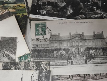 Cartes postales anciennes et semi-modernes...