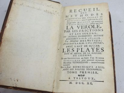ANEL Dominique. Recueil des méthodes approuvées...