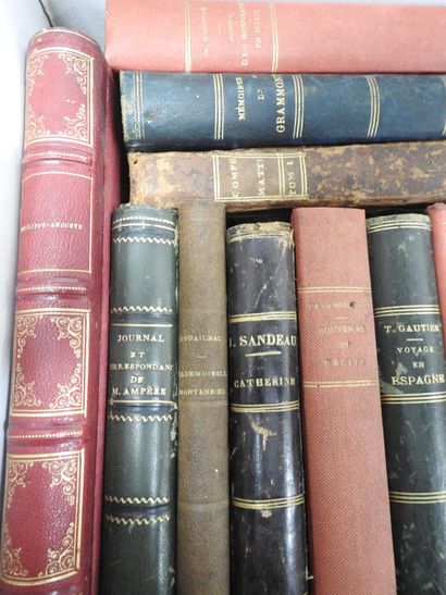 LOT de 19 livres, essentiellement du XIXème...