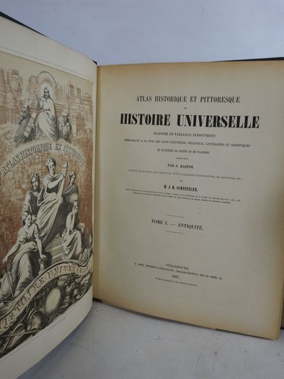 SCHNITZLER et BAQUOL. Atlas historique et...