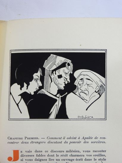 APULEE. L'Ane d'Or orné de 67 images dessinées...