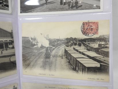 UN LOT DE cartes postales anciennes Orléans...