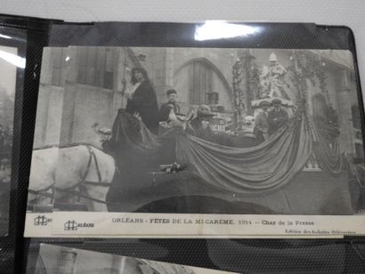 UN LOT de cartes postales anciennes - Orléans...